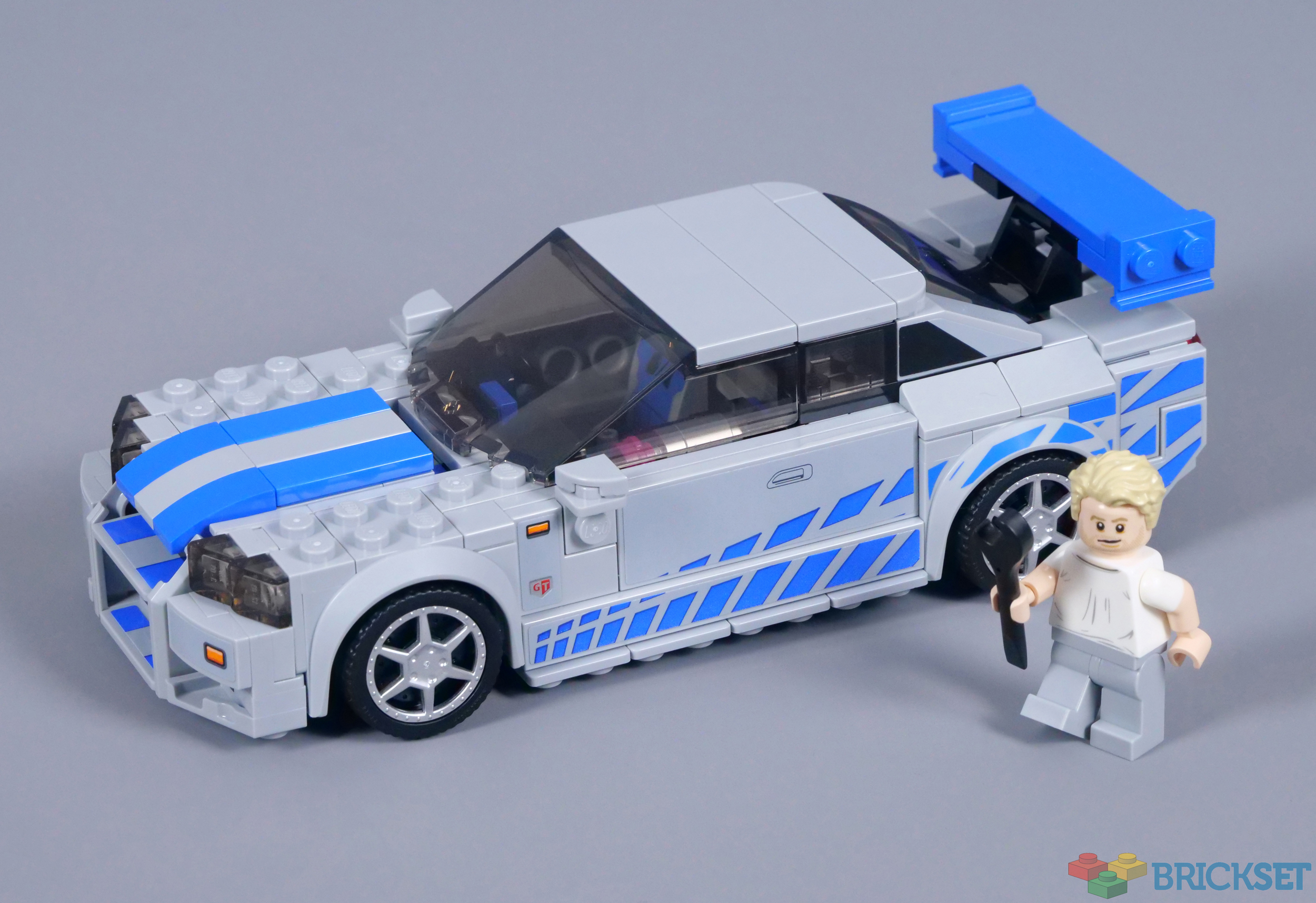 New Lego Speed Champions R34 Nissan GT-R '2 Fast 2 Furious' Comes