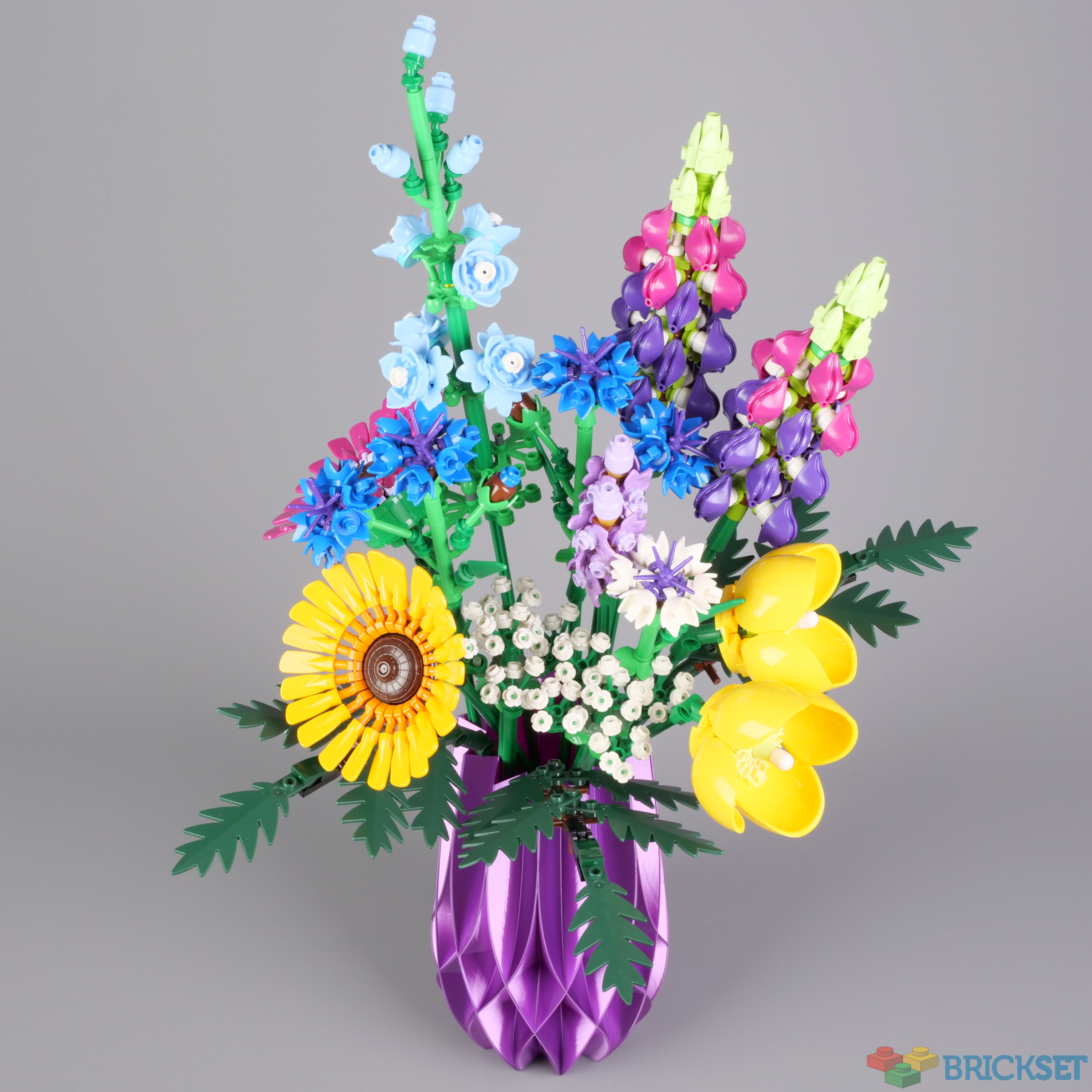 Review: 10313 Wildflower Bouquet | Brickset: LEGO set guide and database