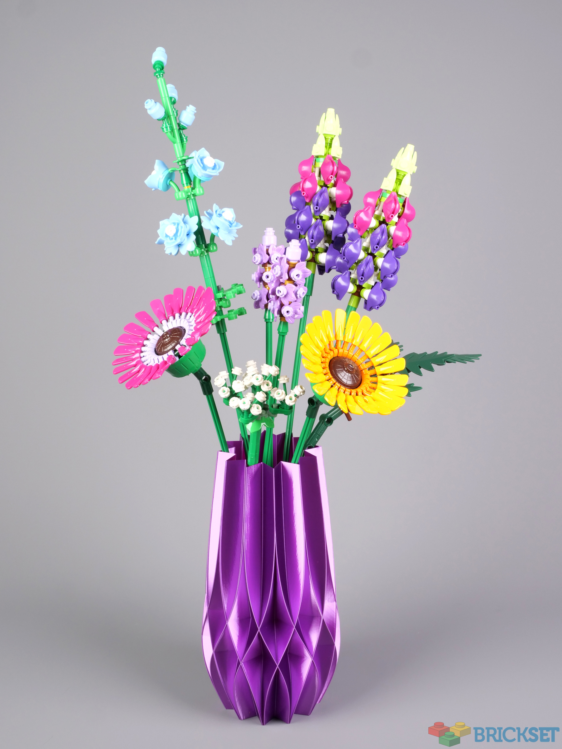 Test: LEGO® Icons 10313 Bouquet de fleurs sauvages et 10314 Le