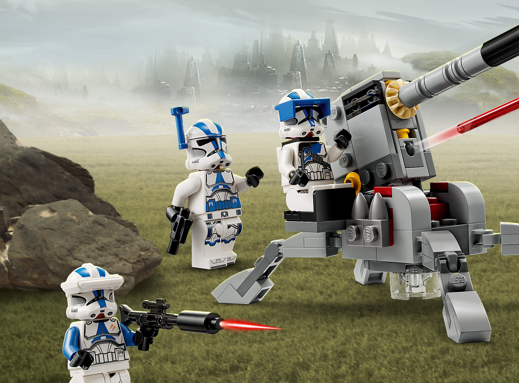 star wars clone troopers in battle drawing
