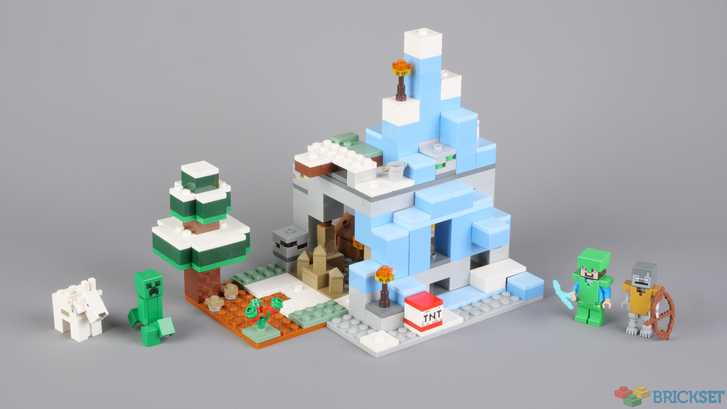 LEGO 21243 The Frozen Peaks review | Brickset