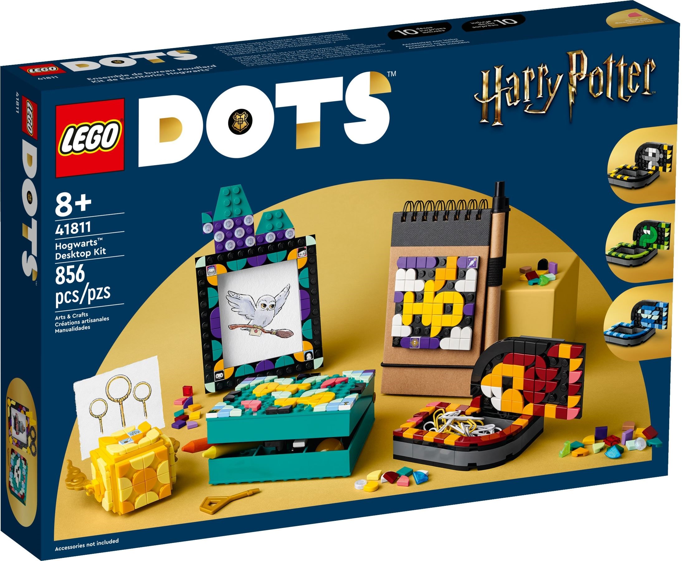 LEGO DOTS 41809 Hedwig Pencil Holder Harry Potter Owl Desk