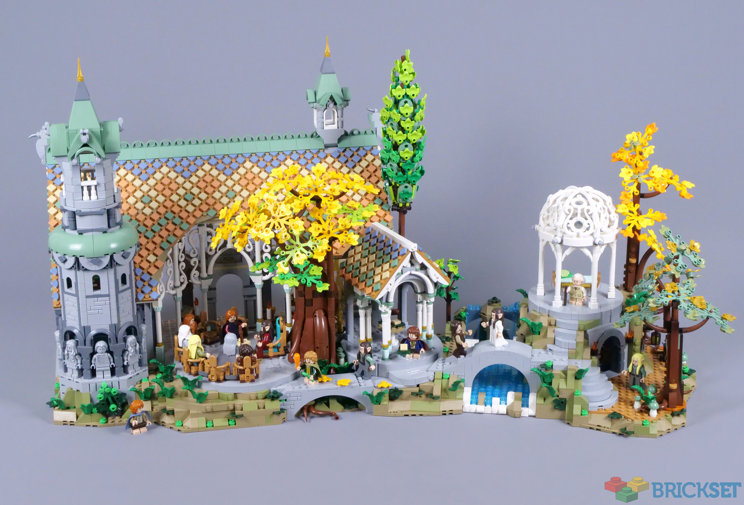 Stunning LEGO Minas Tirith stands watch over Gondor - The Brothers Brick