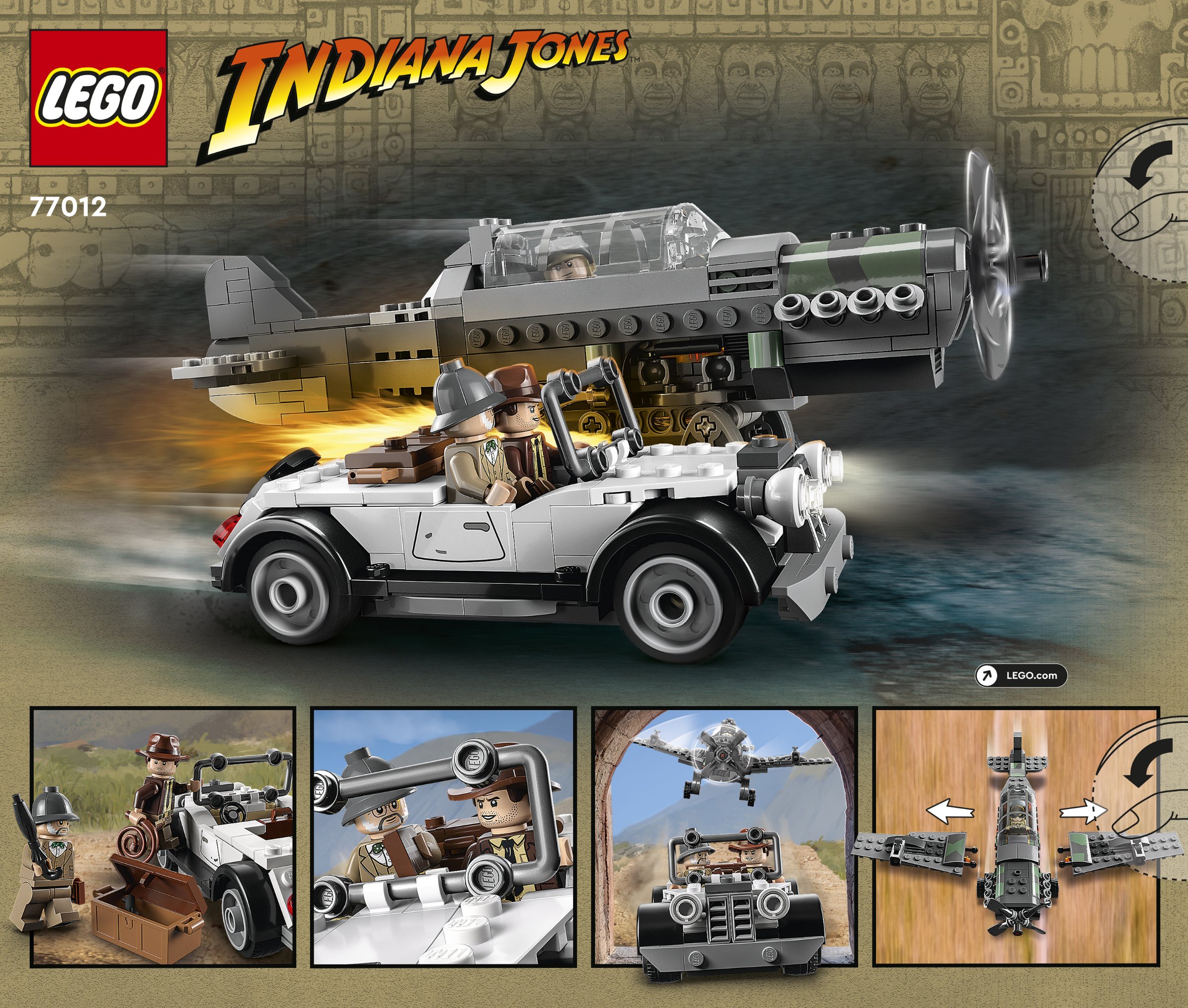 LEGO Indiana Jones Motorcycle Chase Set 7620 - US