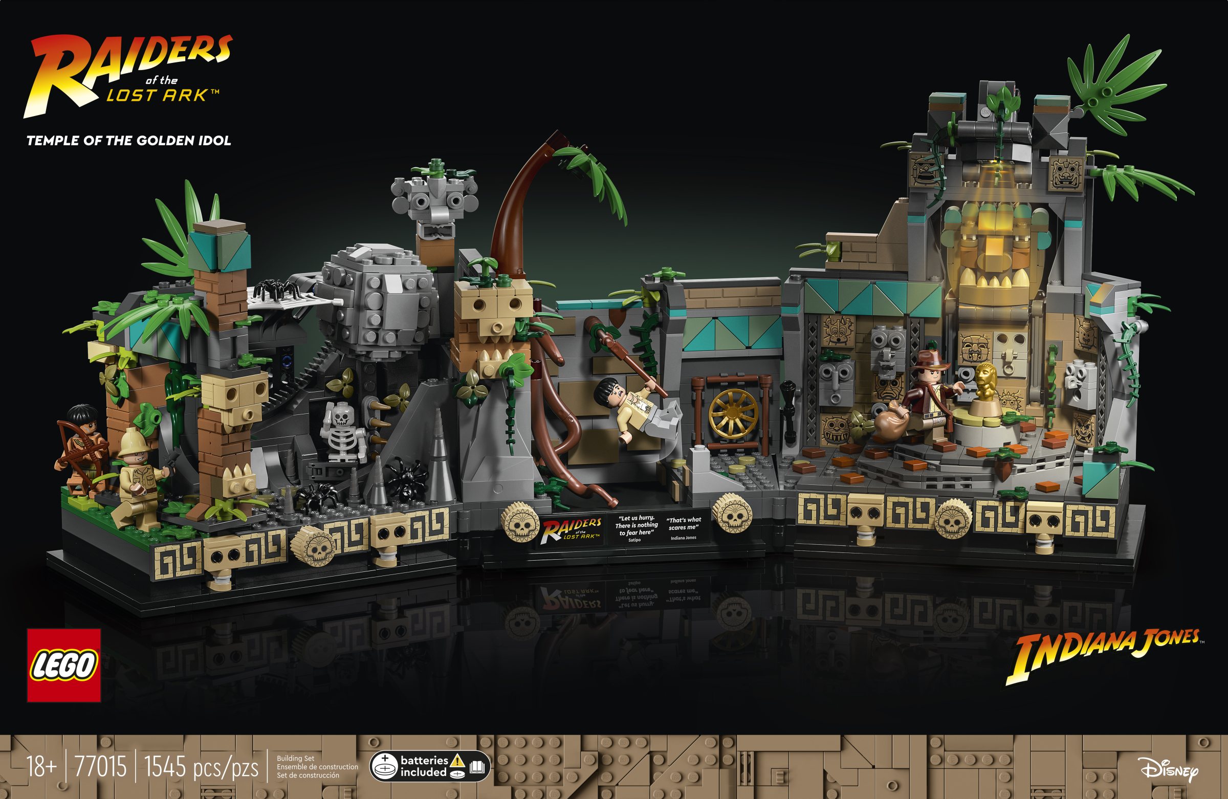 12 Iconic Indiana Jones Scenes in LEGO 