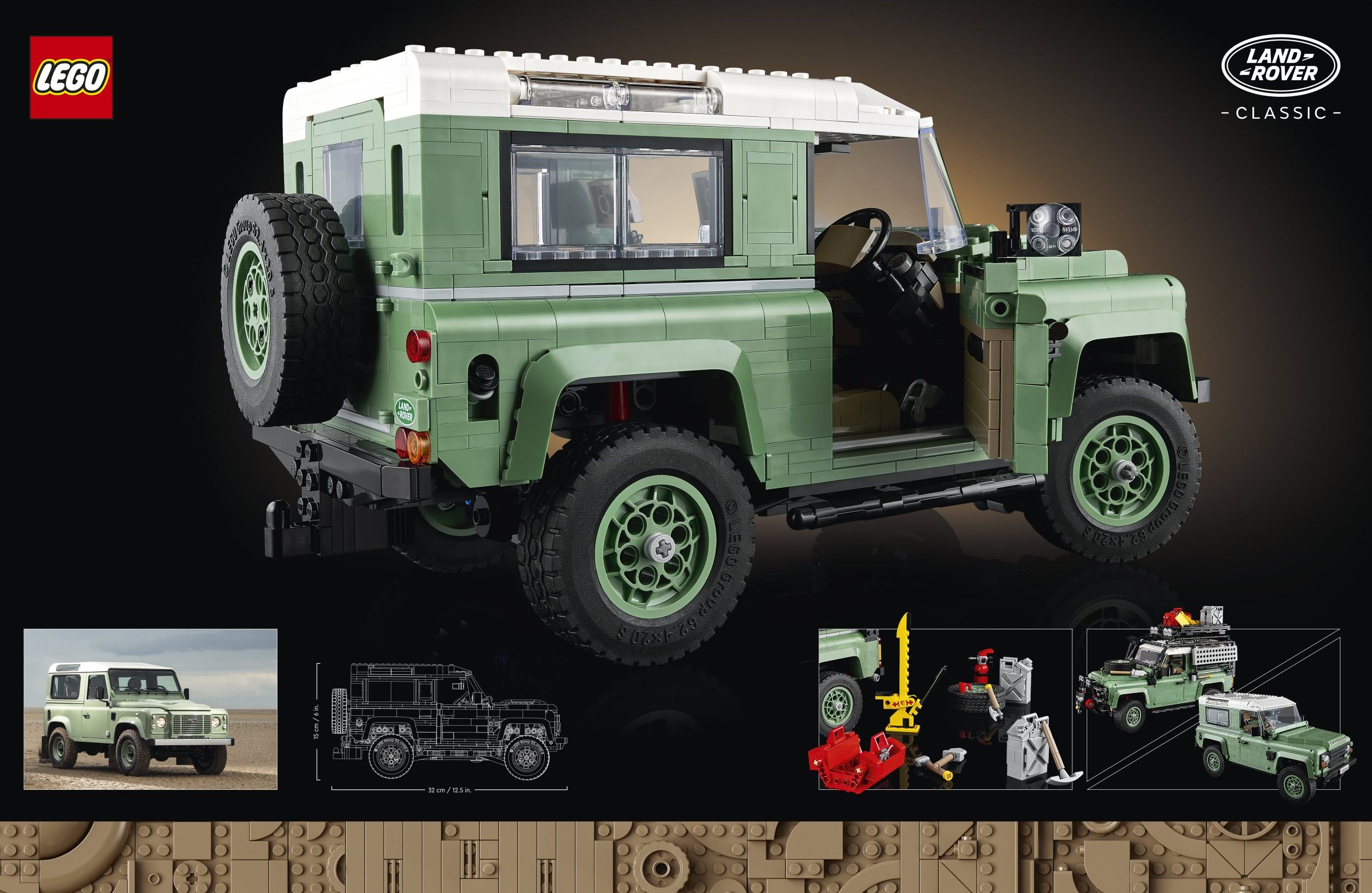 10317 Land Rover Defender 90 revealed! | Brickset: LEGO set guide