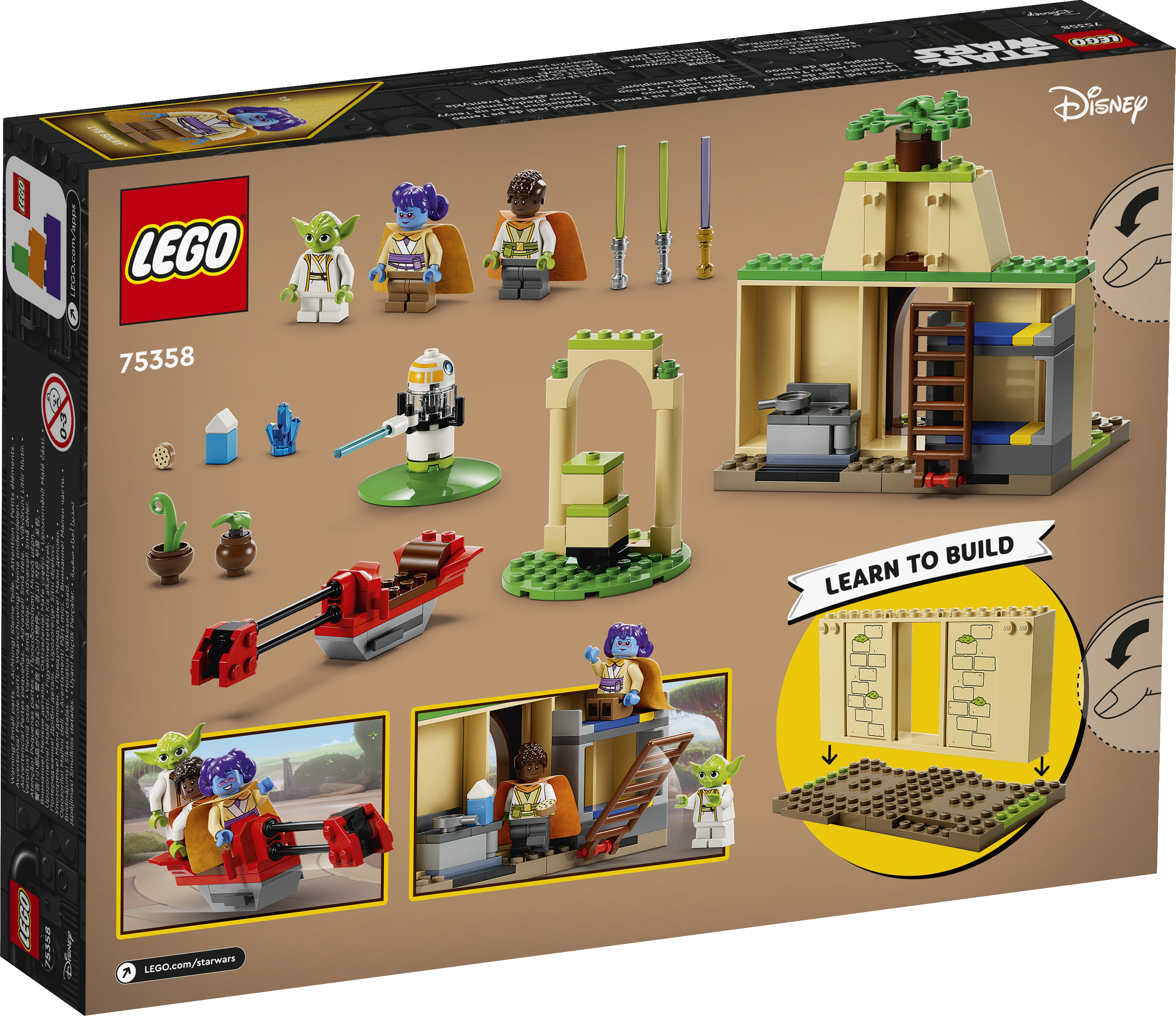 Økologi Rejsebureau husdyr 75358 Tenoo Jedi Temple revealed! | Brickset: LEGO set guide and database