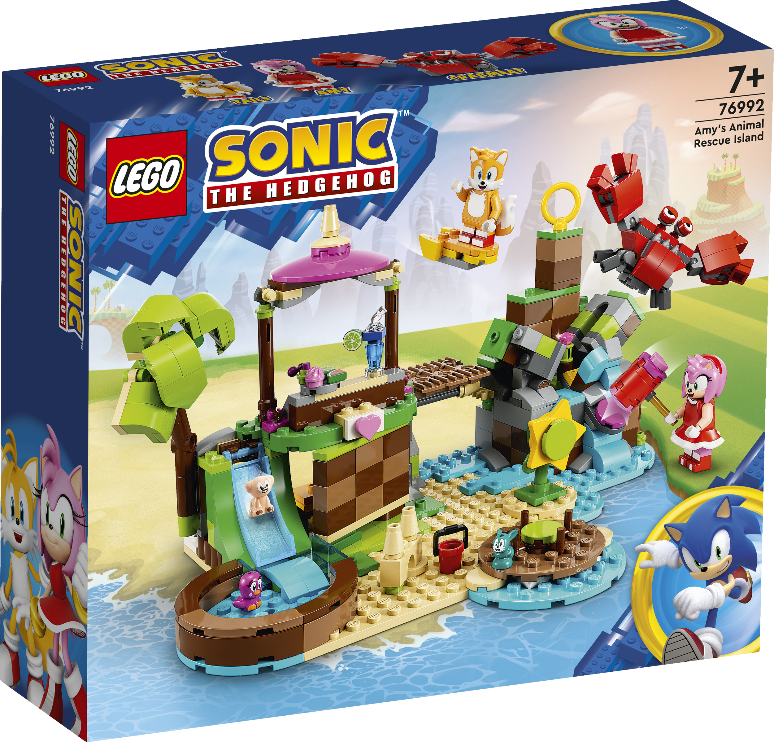 LEGO Sonic the Hedgehog Sonic's Green Hill Zone Loop Challenge Playset 76994