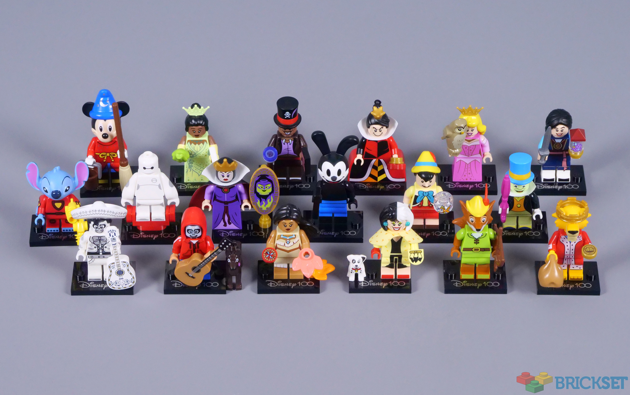 LEGO MiniFigures Disney 100 Series 3: Stitch 626 Minifigure - 71038 With  Purple Cape