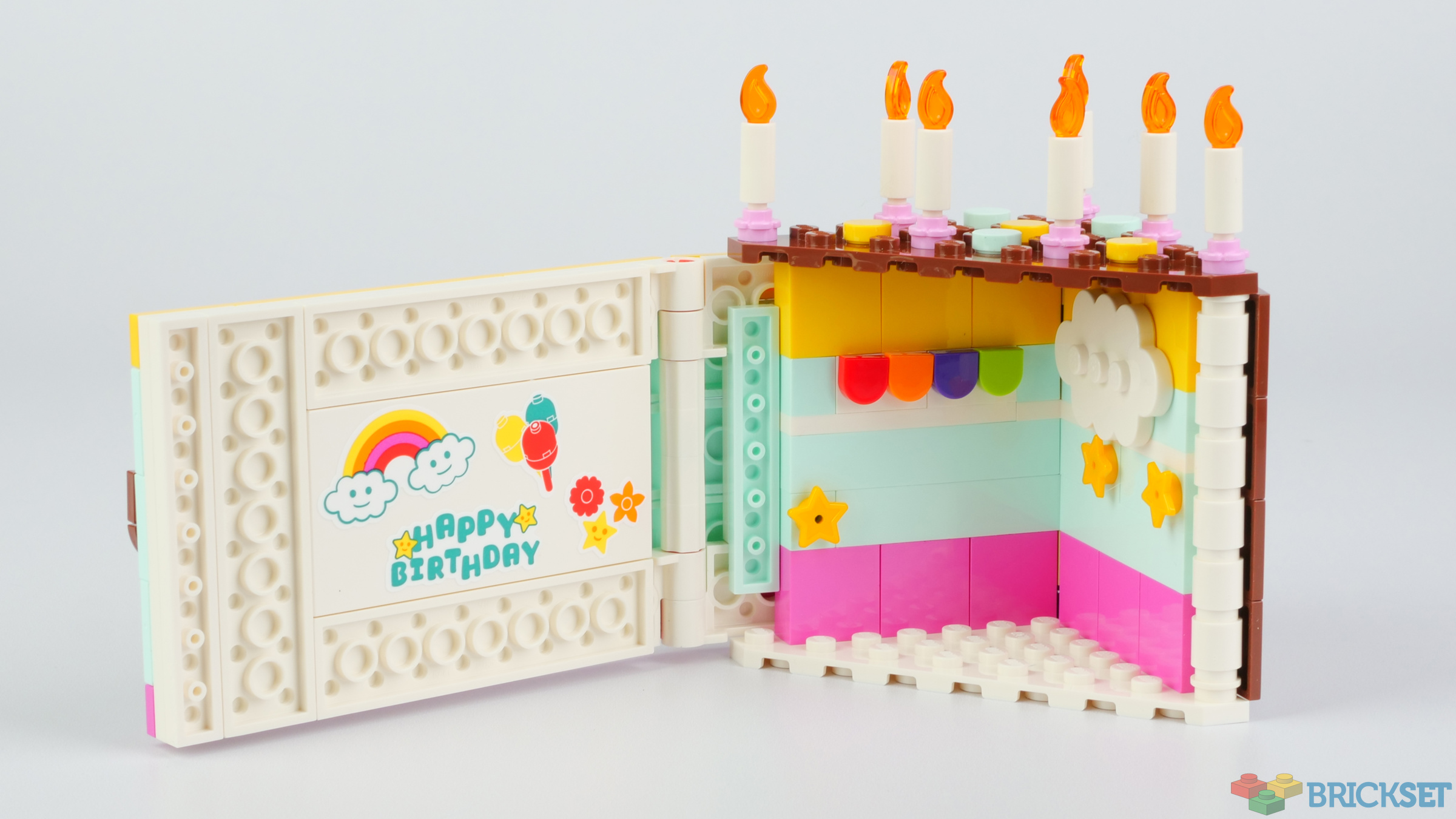 LEGO 40641 Birthday Cake review | Brickset