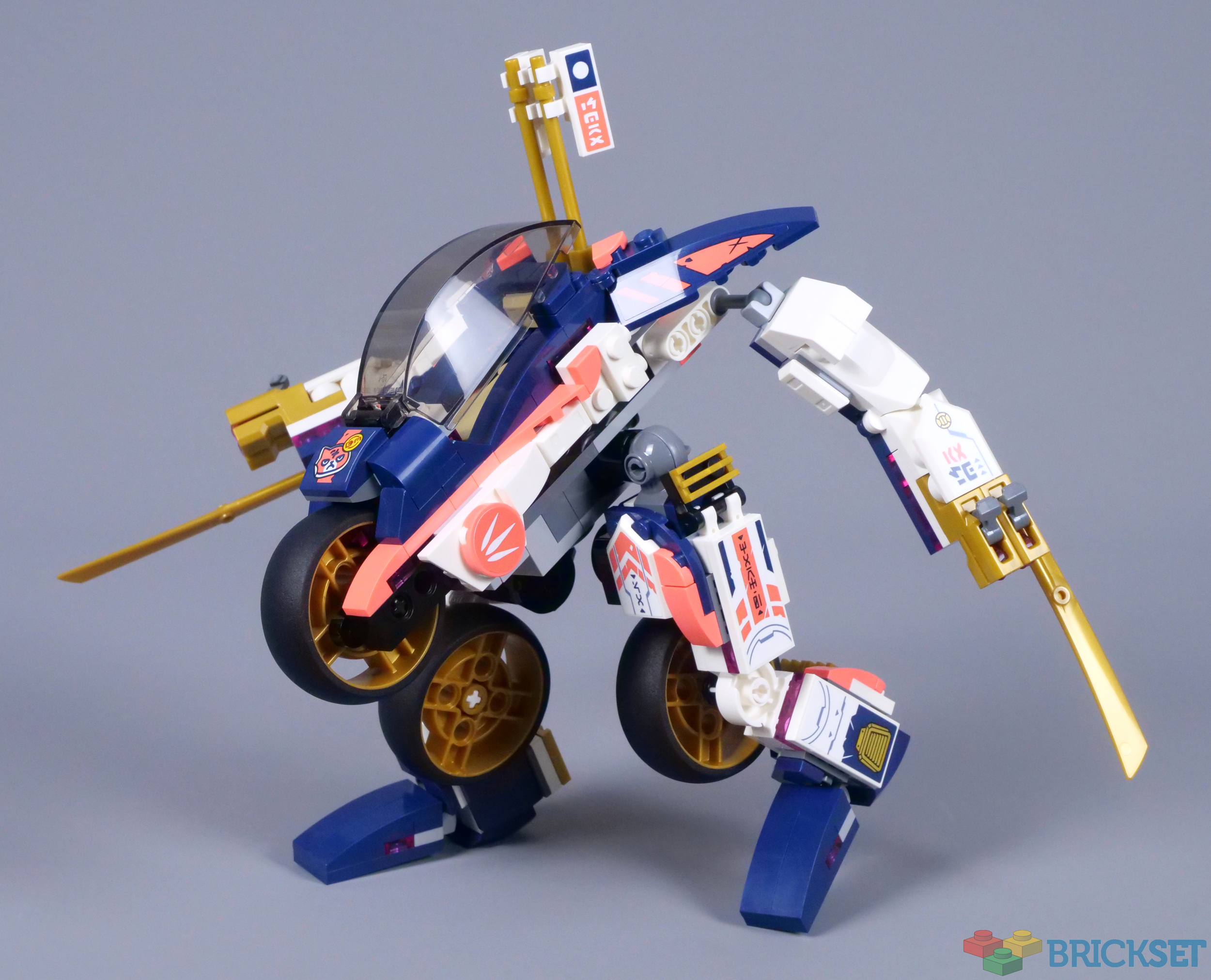 LEGO 71792 Sora's Transforming Mech Bike Racer review