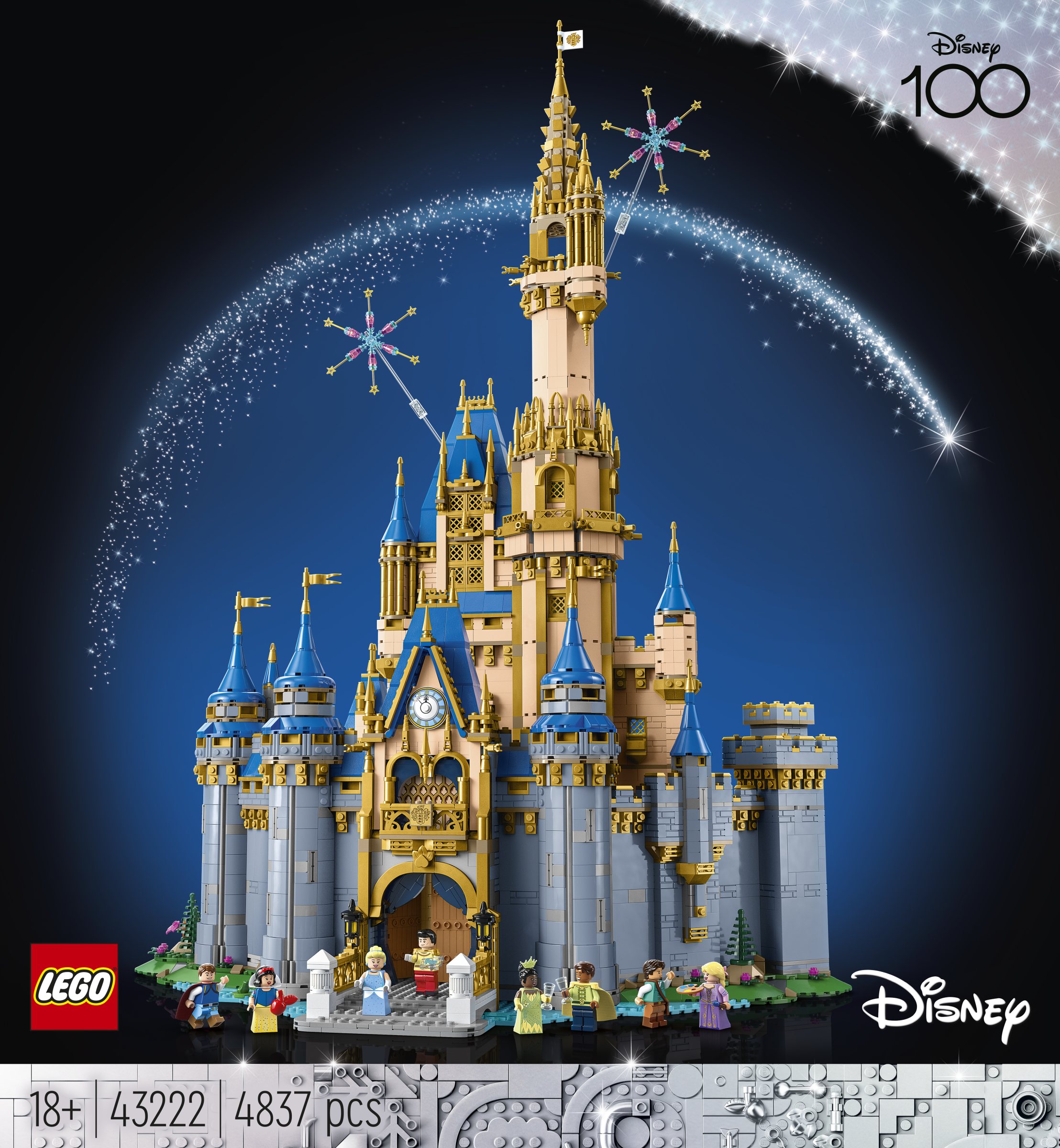 Lego Disney Castle 71040 NEW - Unique Minnie & Mickey minifigures - Retired