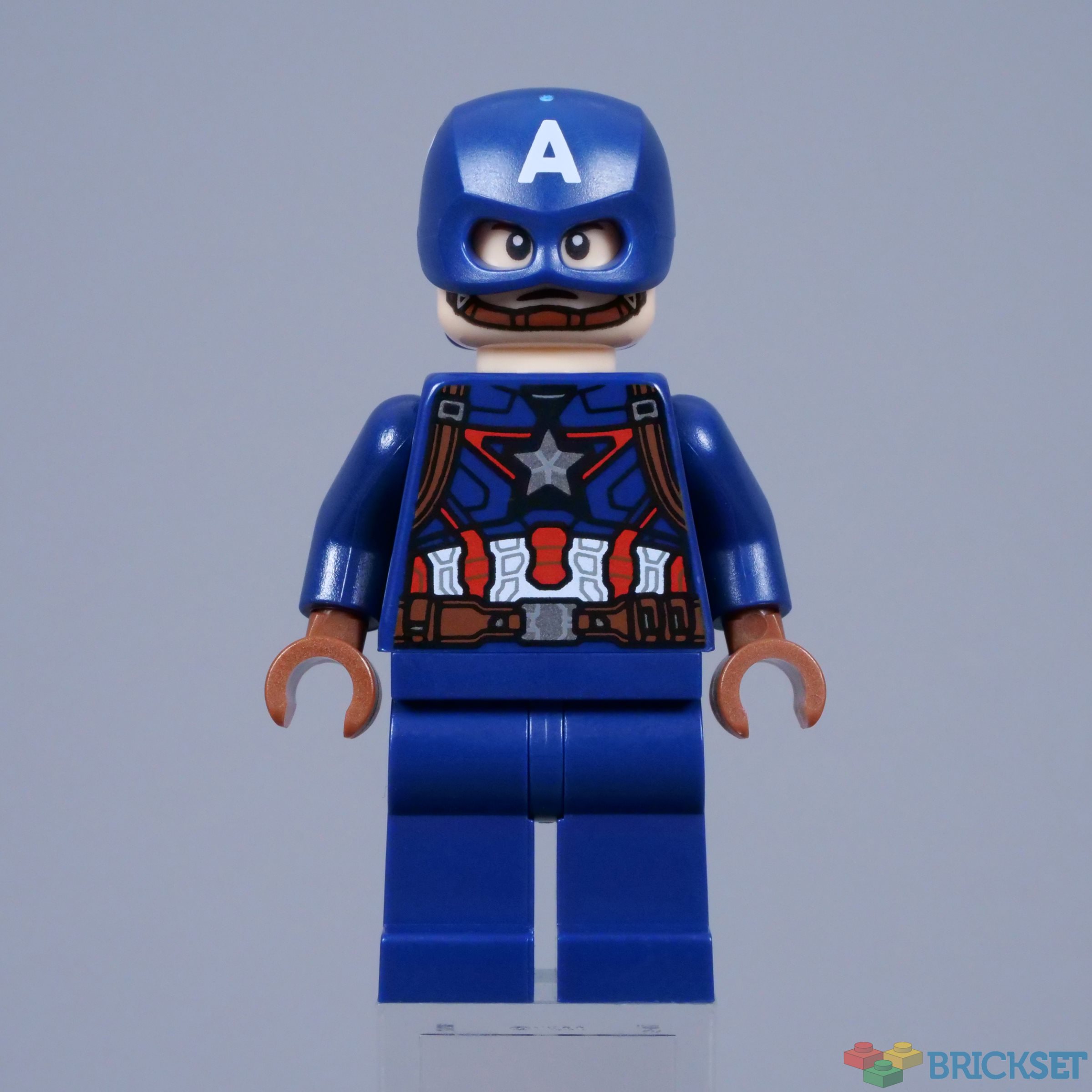 LEGO Superheroes Combo: Captain America with Mjolnir and Spider-Man with  Printed Arms 