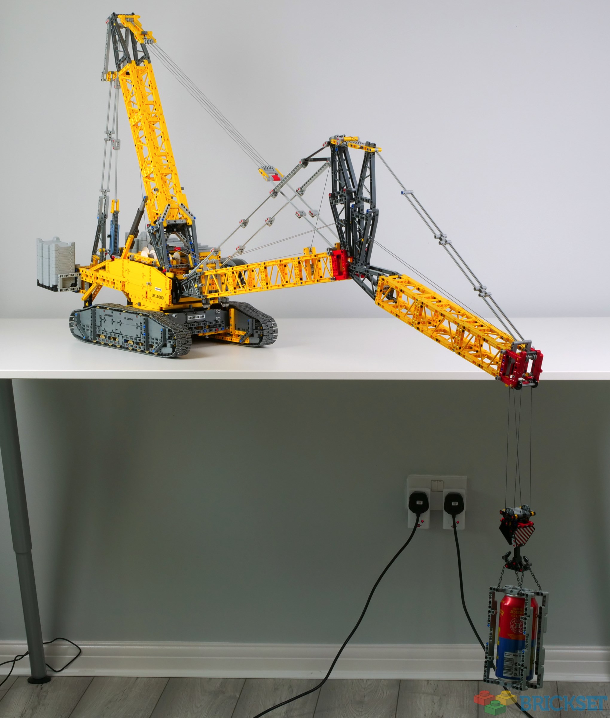 Technic Crane Hook #shorts #kirtech #lego #technic #lab #review #set  #Liebherr #crane #pieces 