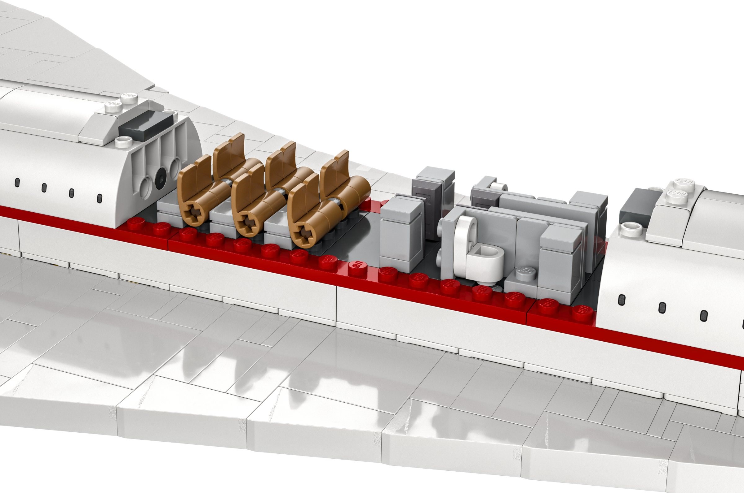 LEGO® Concorde Display Case (10318) – Kingdom Brick Supply