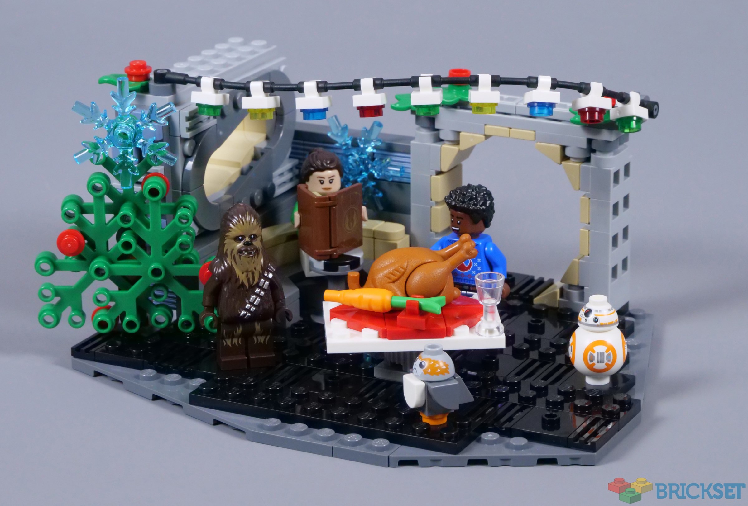 LEGO Star Wars Millennium Falcon Holiday Diorama (40658) Revealed