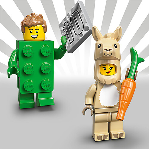 NEW Pajama Girl W// Tan Bunny Rabbit CMF Series 20 LEGO Minifigure Mini Figure