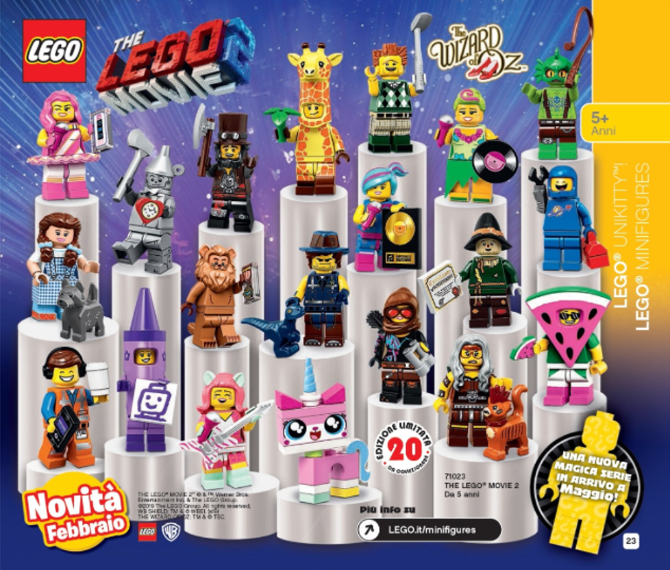 lego new minifigures 2019