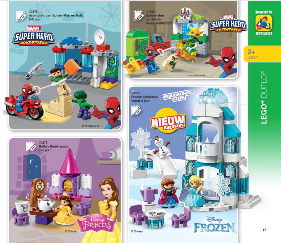 2019 lego catalog