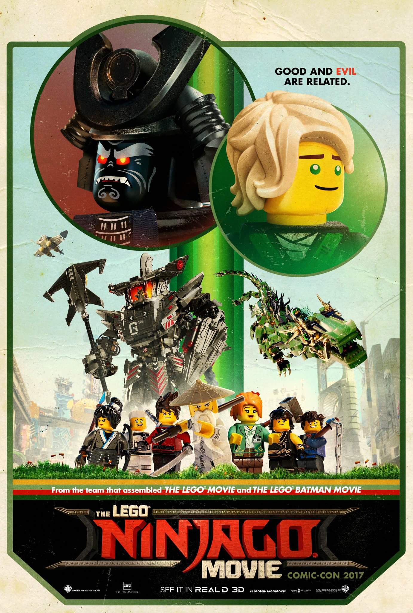 Makkelijker maken Kwadrant Beschrijving The LEGO NINJAGO Movie trailer #2 released! | Brickset: LEGO set guide and  database