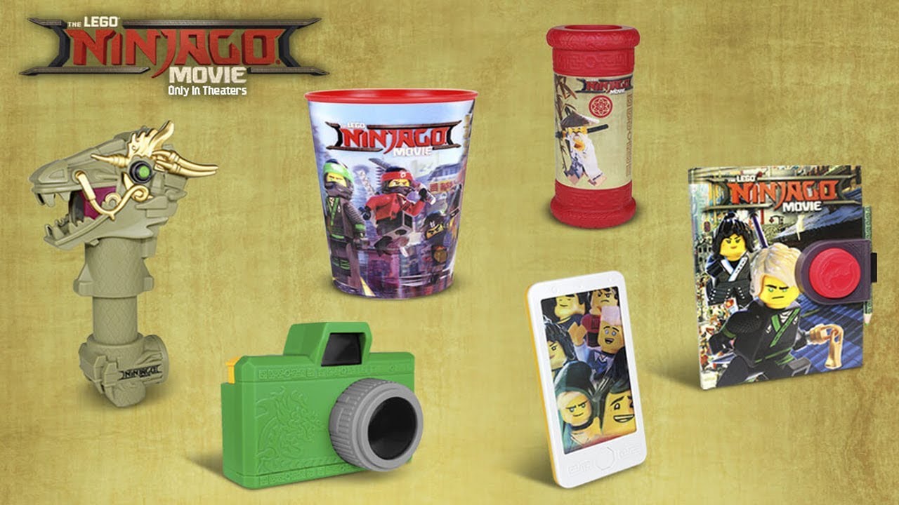 The LEGO NINJAGO Movie Happy Meals have landed Brickset