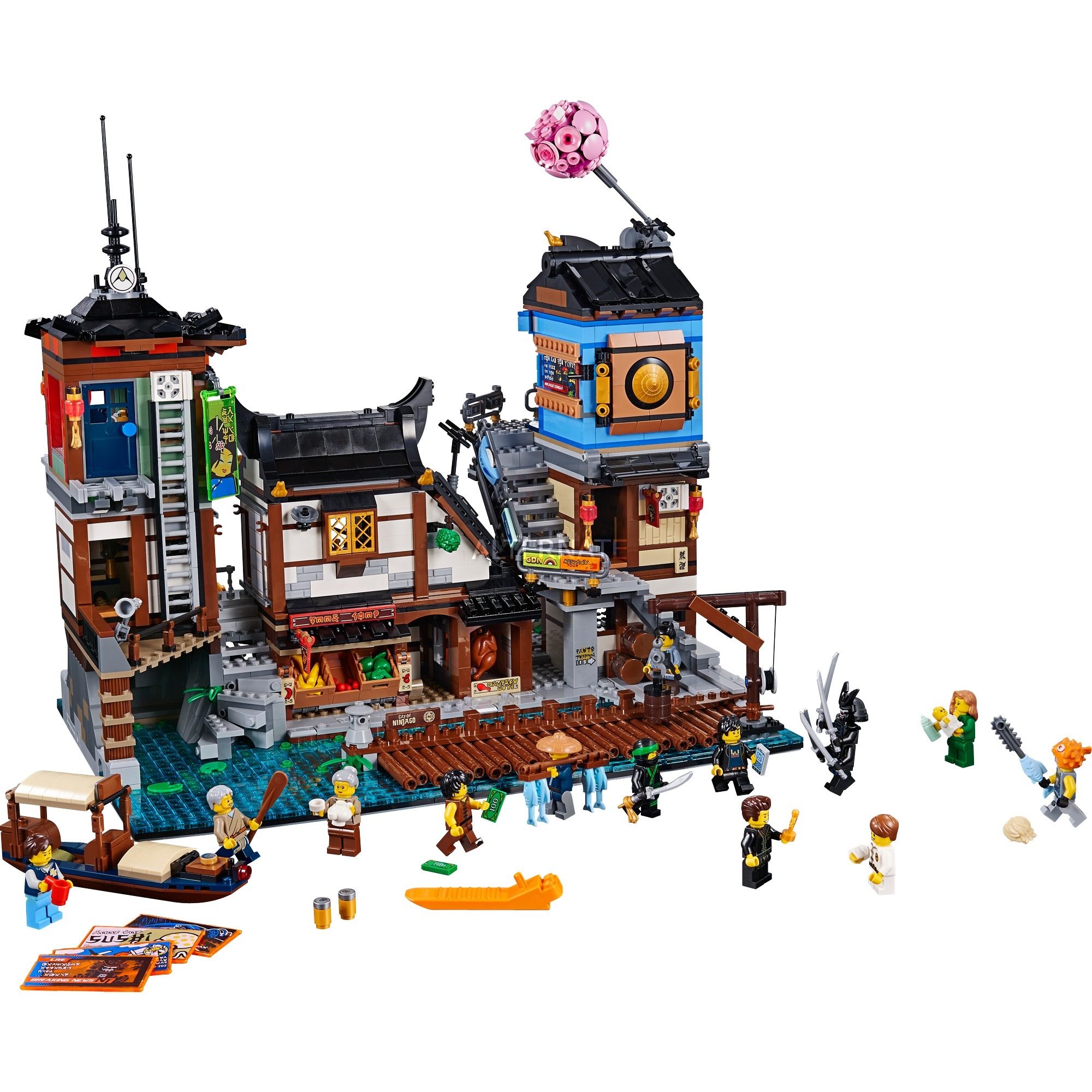 Ninjago City Docks more images Brickset