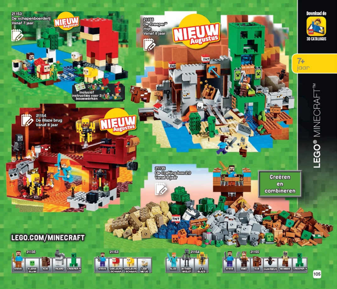 lego minecraft summer sets 2019