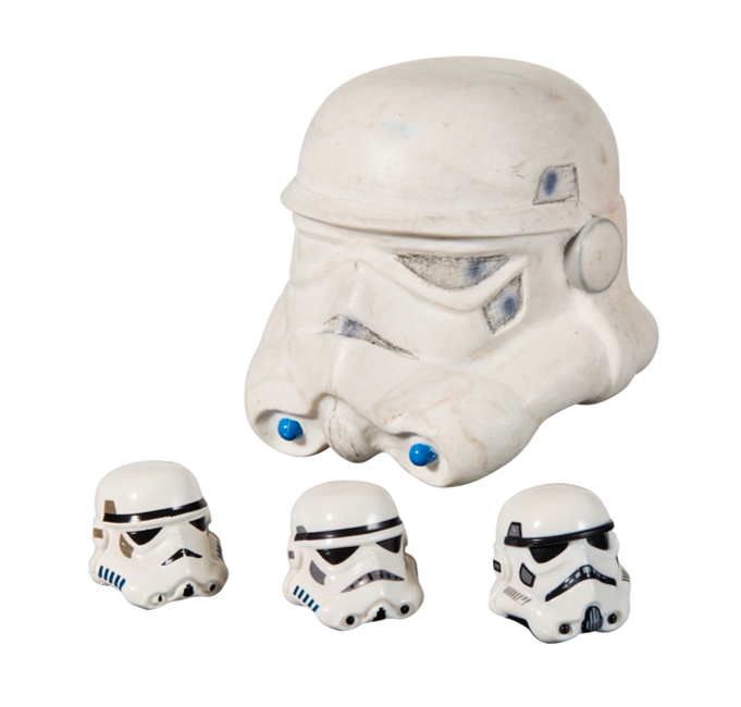 Lego stormtrooper minifigure discount helmet