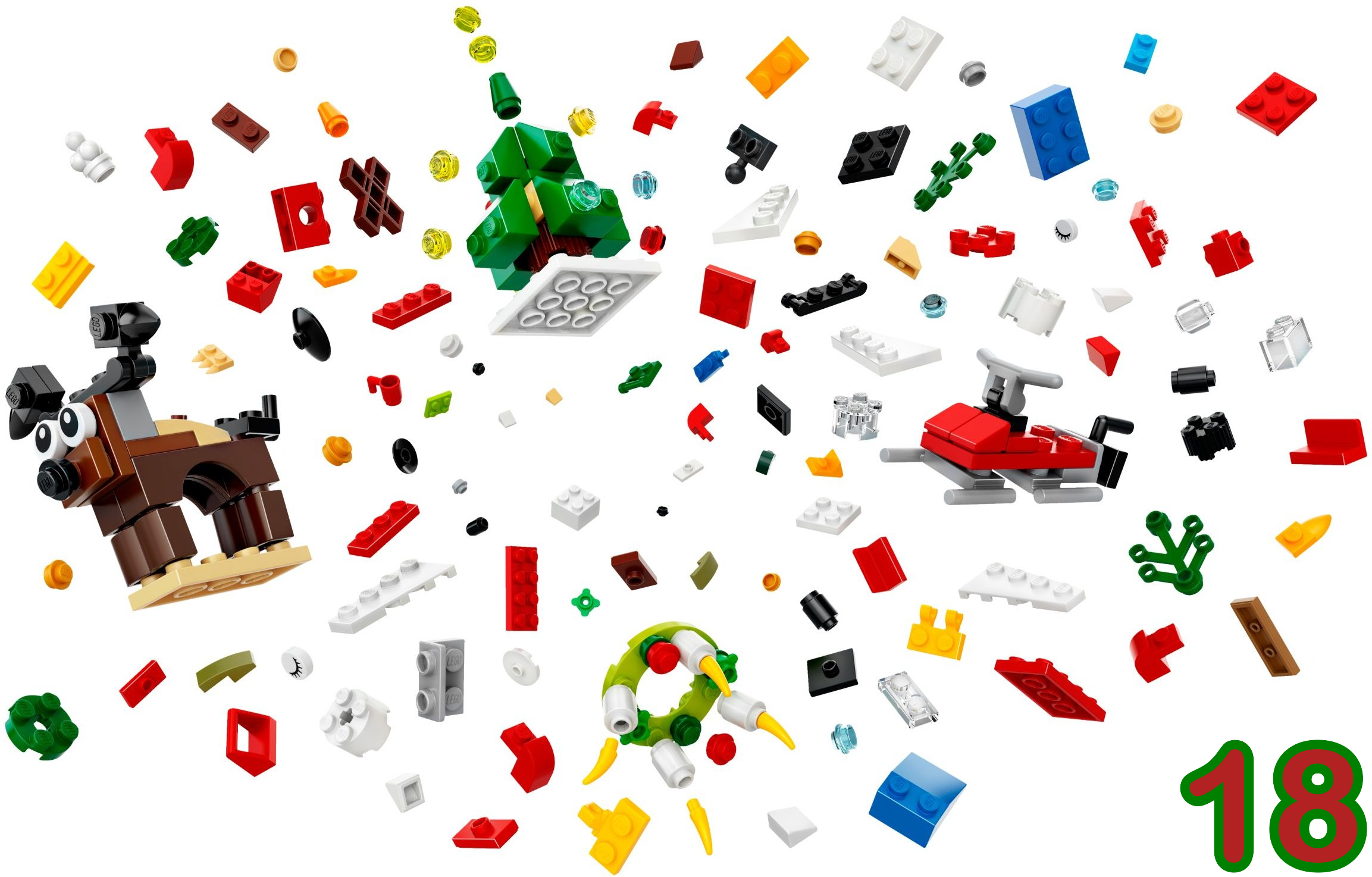 lego christmas build up
