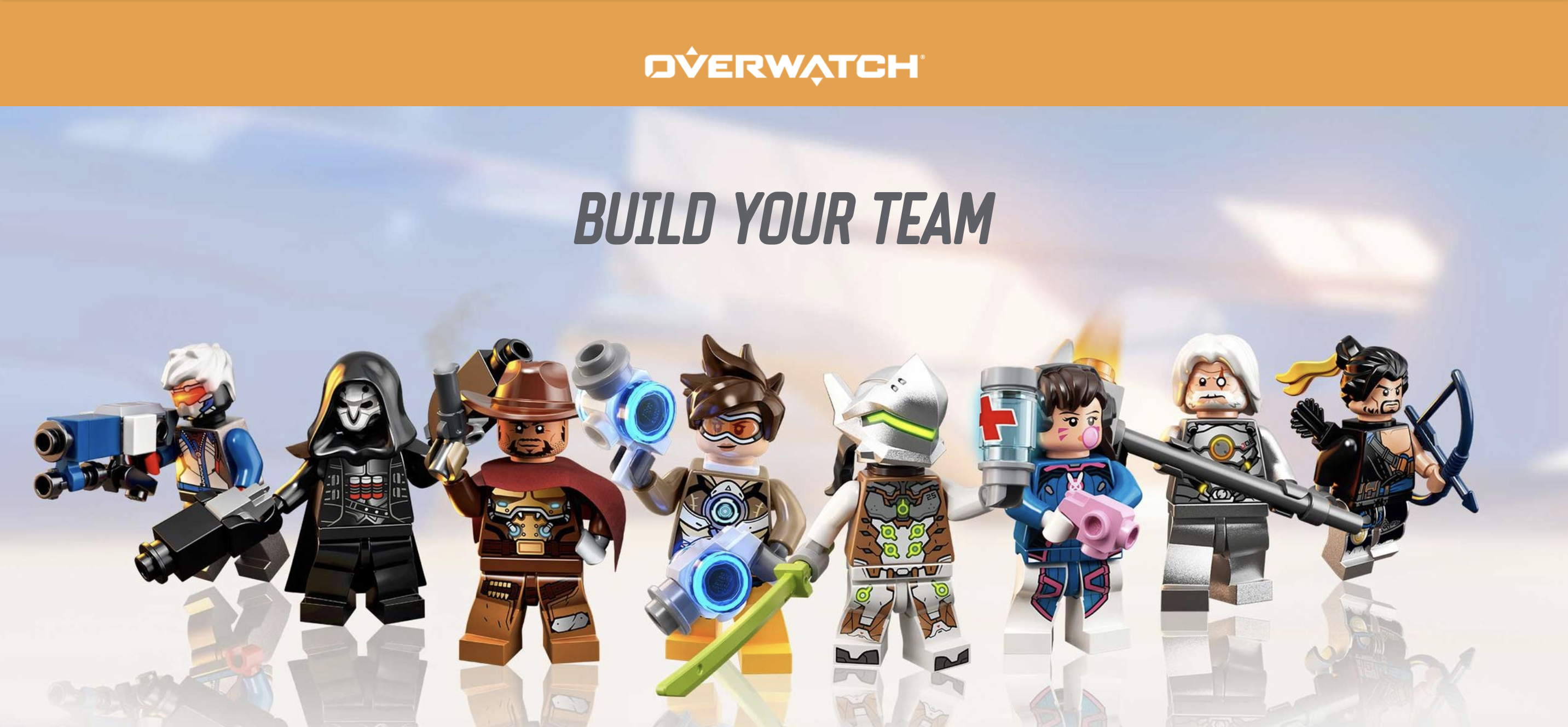 Overwatch sets officially revealed and available for pre order Brickset