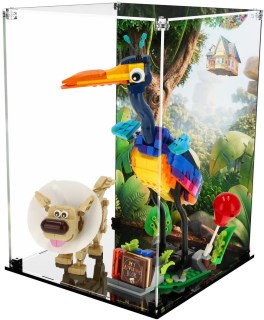 15% off display case for Kevin and Dug
