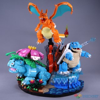 Review: 72153 Venusaur, Charizard and Blastoise