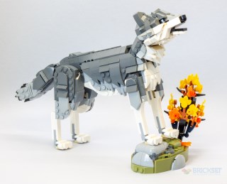 Review: 31393 Forest Animals: Grey Wolf
