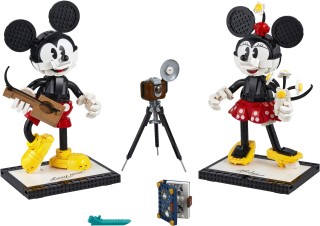 Mickey and Minnie buildable characters unveiled