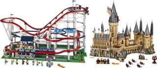 Brickset Bouts:  Hogwarts Castle vs Roller Coaster