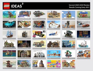 Record-breaking number of projects qualify for review at LEGO Ideas