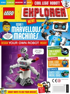 LEGO Explorer magazine: exclusive interview with editor and designer