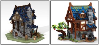 LEGO Ideas: Original Projects vs. Final Sets