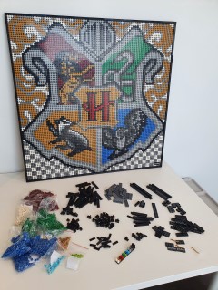 Mosaic Ravenclaw with Eagle