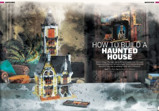 Blocks magazine archive:  Building a LEGO Haunted House