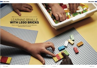 Blocks magazine archive:  Learning braille with LEGO bricks