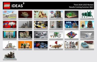 LEGO Ideas: Third 2020 review results coming soon!