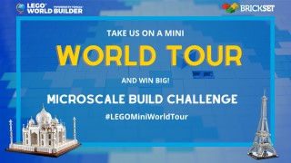 LEGO World Builder x Brickset Microbuild competition