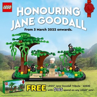 Upcoming Jane Goodall promotional set revealed!