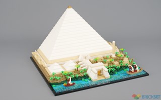 Micro Giza Plateau  Micro lego, Giza plateau, Lego architecture