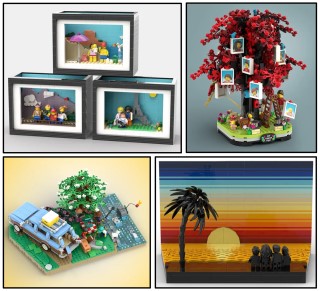 LEGO Ideas 'What does family mean to you?' contest voting opens