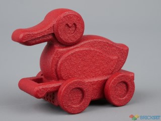3D-printed duck soon to be available at the LEGO House
