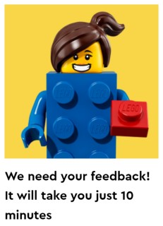 LEGO invites subscription service name feedback