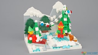 Review: 40564 Winter Elves Scene 