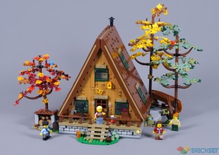 Review: 21338 A-Frame Cabin